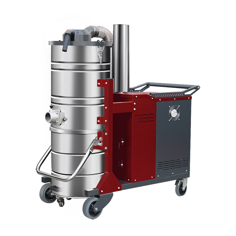 贵港坦洁380V 双桶手动反吹工业吸尘器X8系列