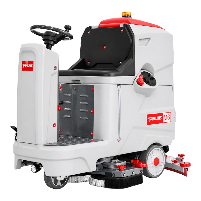 贵港坦洁驾驶式洗地机M6【双刷】